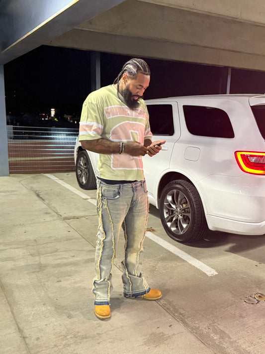 Seafoam Green Mesh Jersey