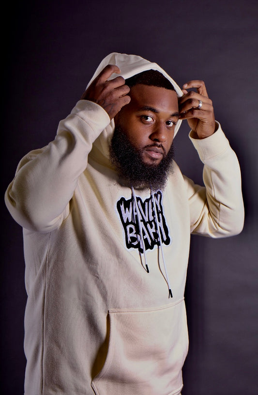 Cream Hoodie Set